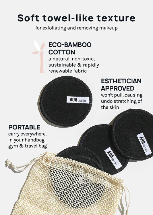 Bamboo reusable Cotton pads AOA