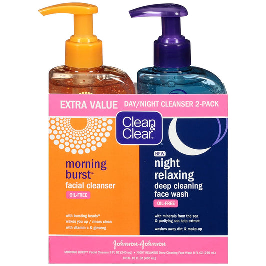 Morning Burst 2-pack Day & Night Cleanser