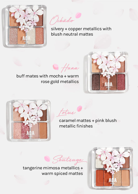 Cherry Blossom 8-pan eyeshadow palette- AOA