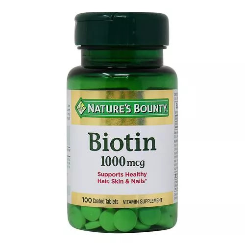 Biotin Capsules Nature Bounty