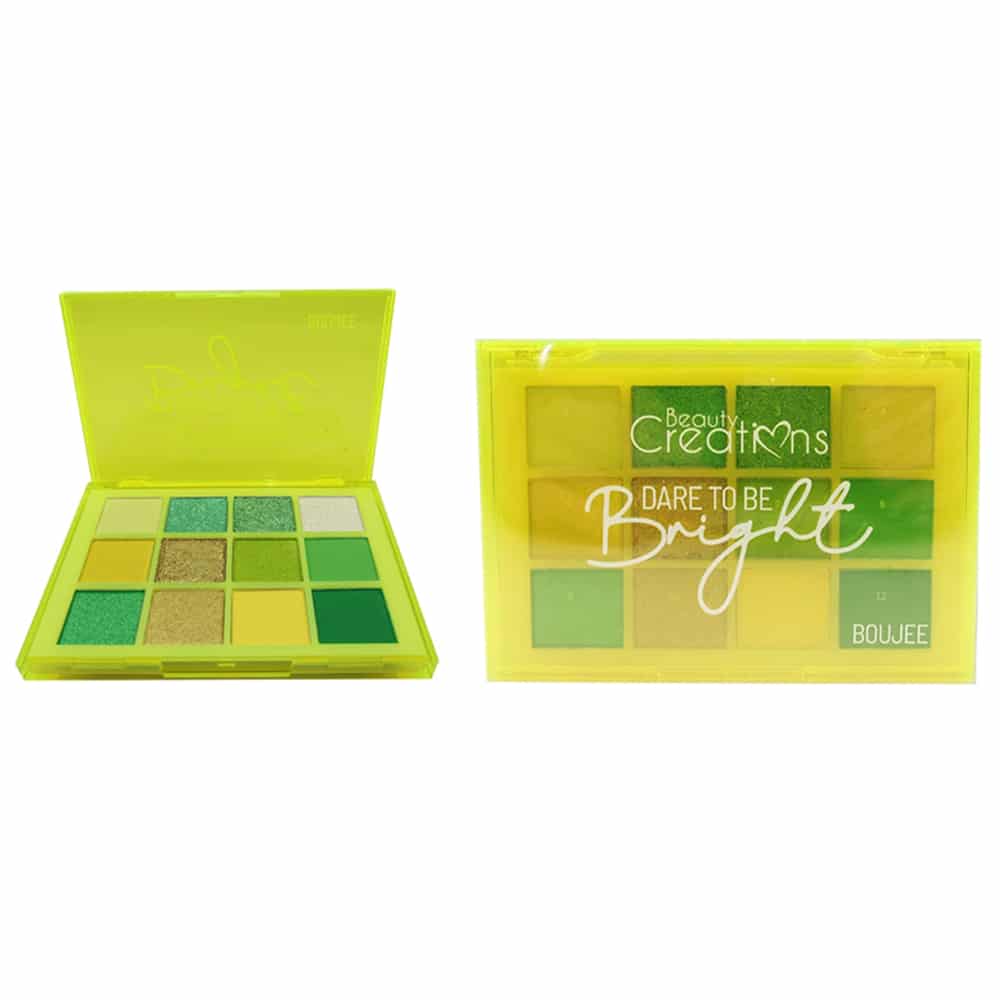 Dare to be bright Beauty Creations Eyeshadow Palette