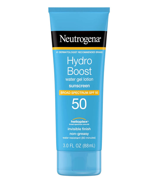 Water gel sunscreen Hydroboost neutrogena