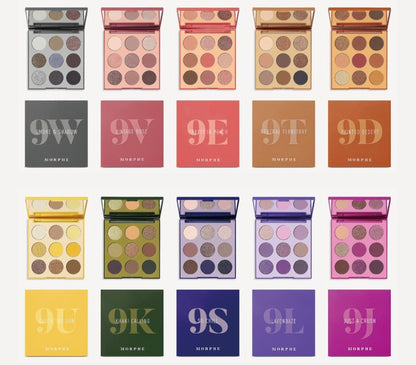 9-pan color Palette Morphe