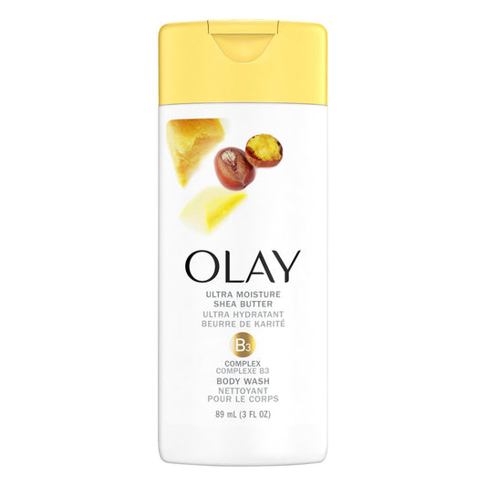 Ultra Moisture Shea Butter Body Wash Olay. Travel Size 89ml