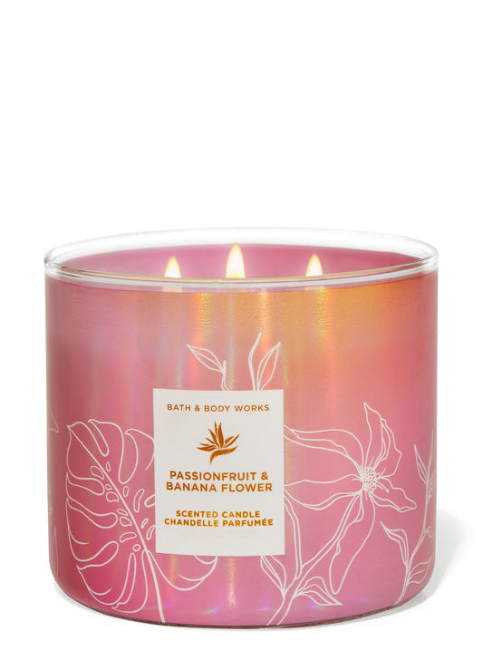 Passionfruit & Banana Flower candle Bath & Body Works