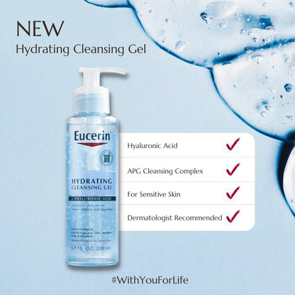 Hydrating Cleansing Gel+ Hyaluronic Acid Eucerin