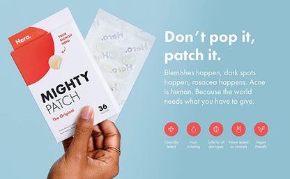 Mighty Patch Hero Cosmetics Acne Pimple Patches