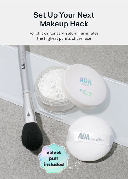 Puff+Set setting powder-AOA