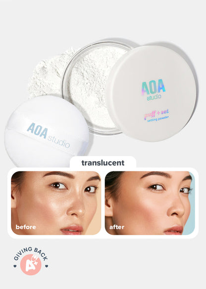 Puff+Set setting powder-AOA