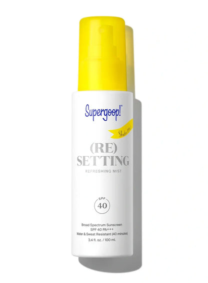 (Re) setting refreshing Mist SPF 40 - Supergoop!